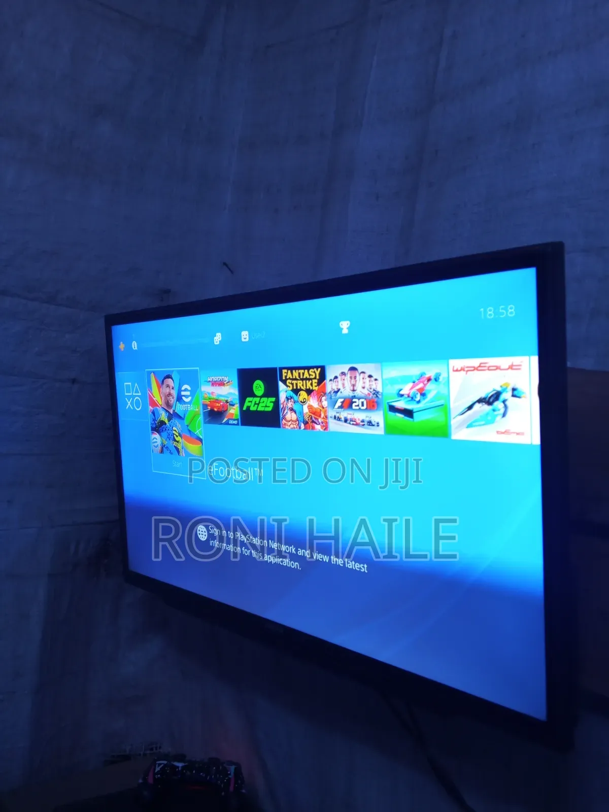 Ps 4 and 32 Inche Tv