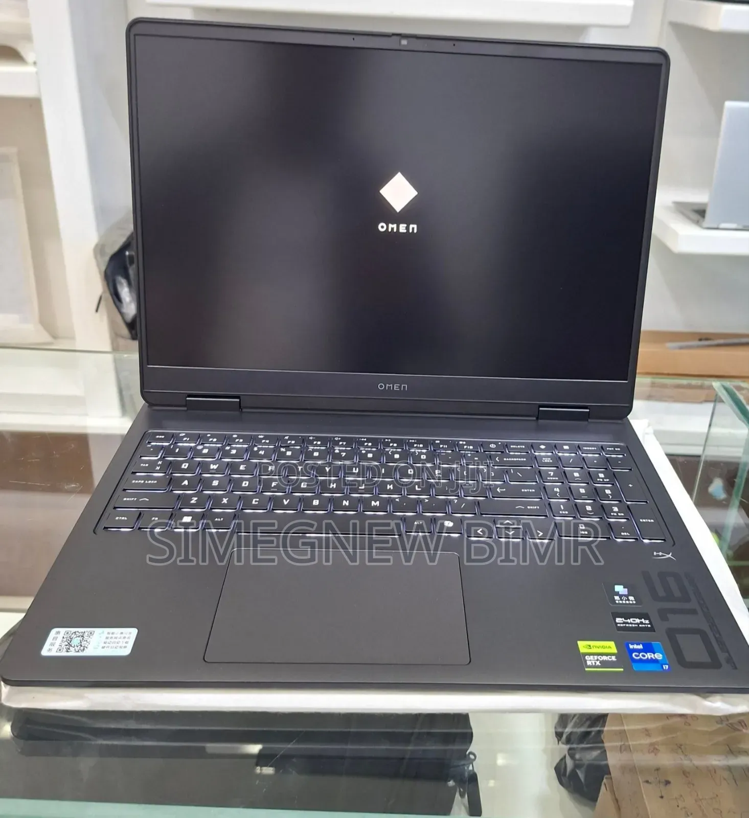 New Laptop HP Omen 16 16GB Intel Core I7 SSD 1T