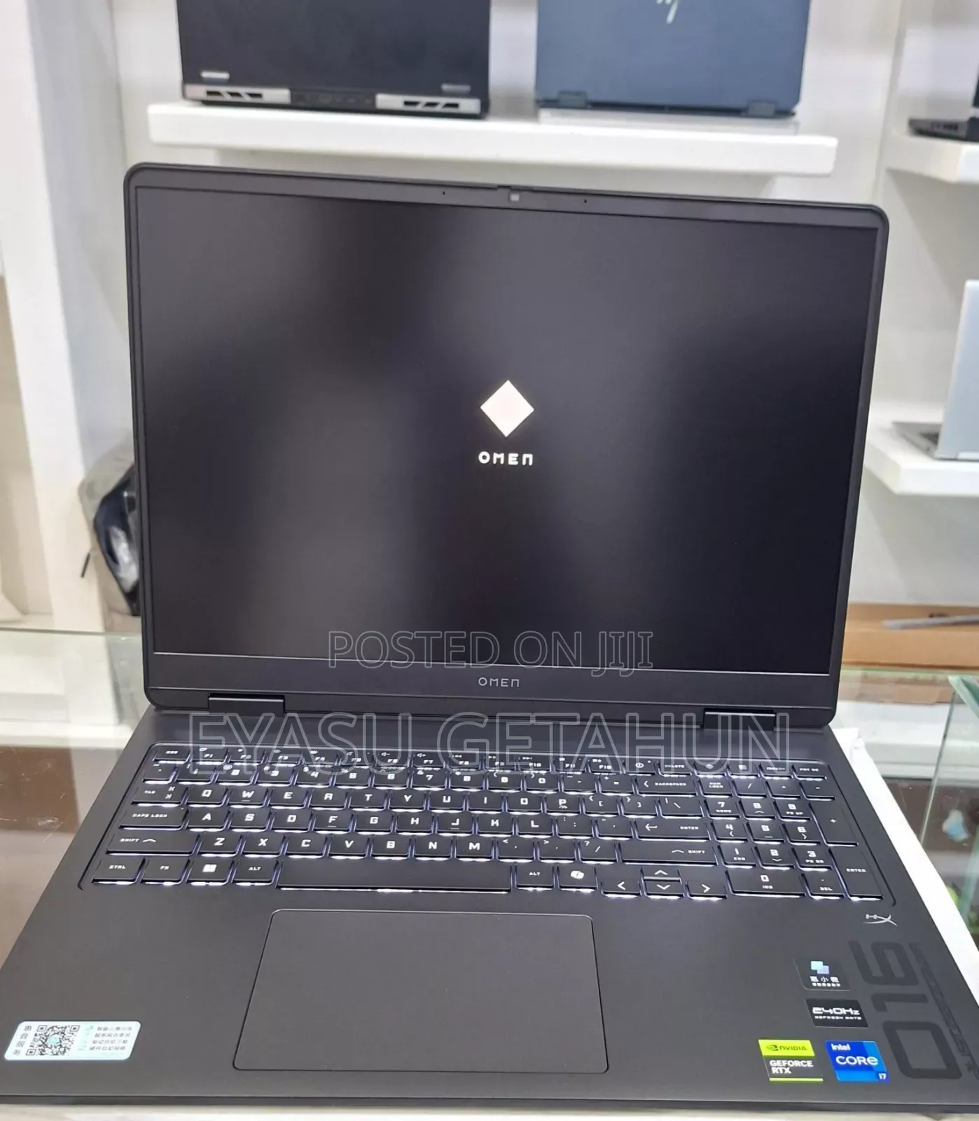 New Laptop HP Omen 16 16GB Intel Core I7 SSD 1T