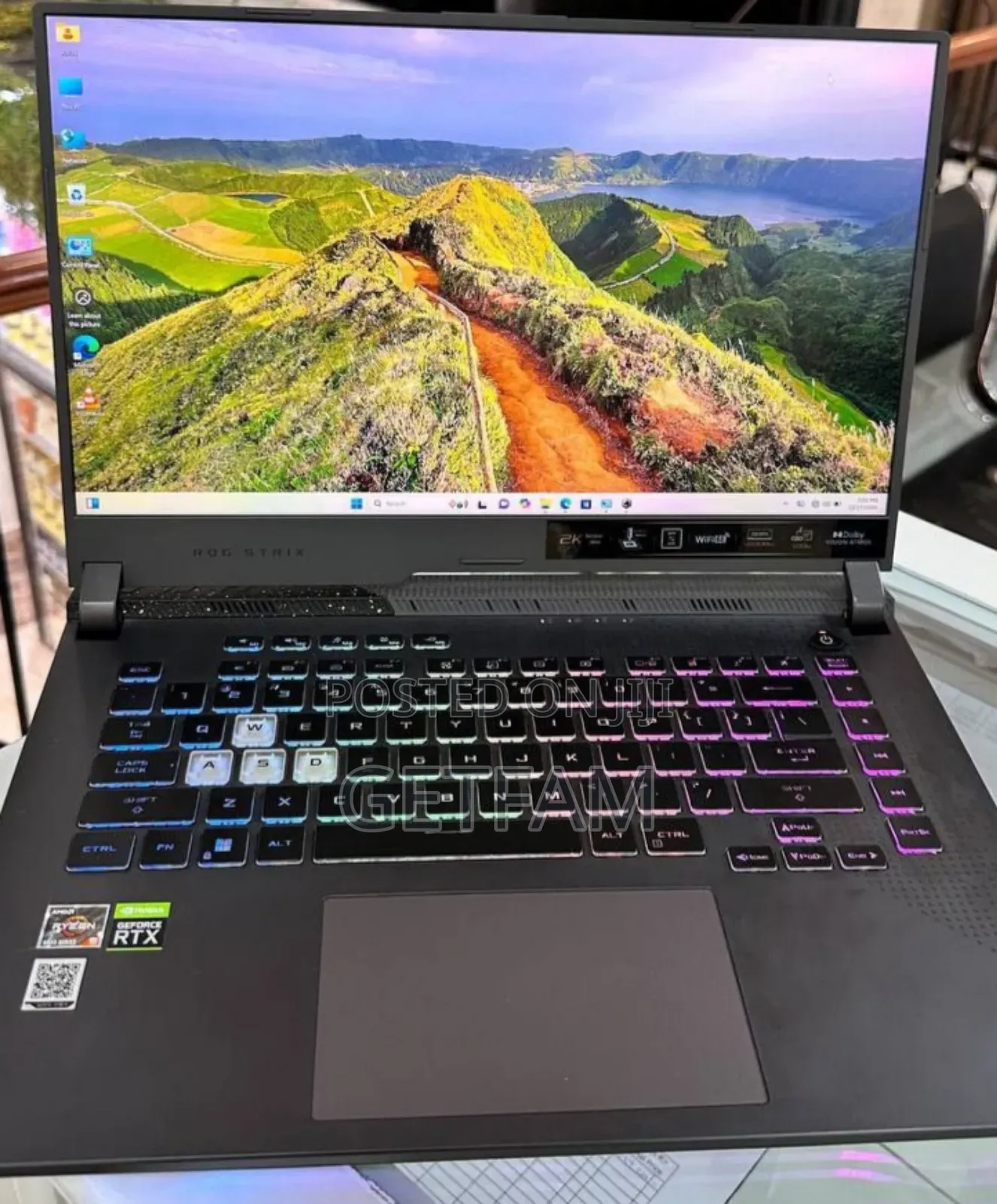 New Laptop Asus ROG Strix G15 16GB Intel Core I9 SSD 512GB