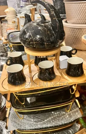 Ceramic Coffee/Teapot Set