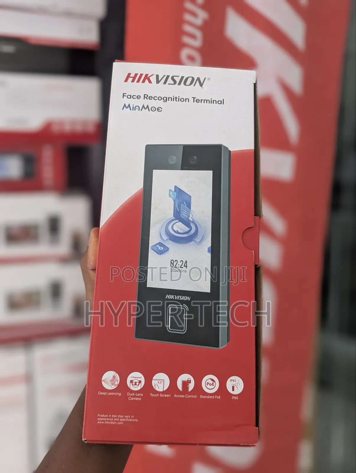 Hikvision Face Recognition Terminal Time Attendance