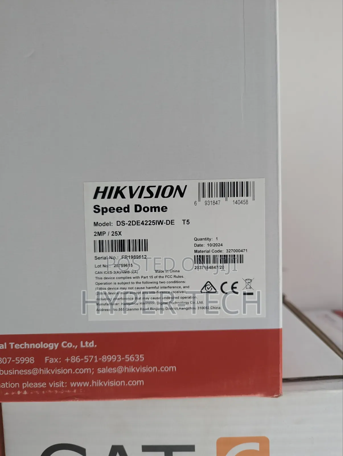 Hikvision PTZ Camera