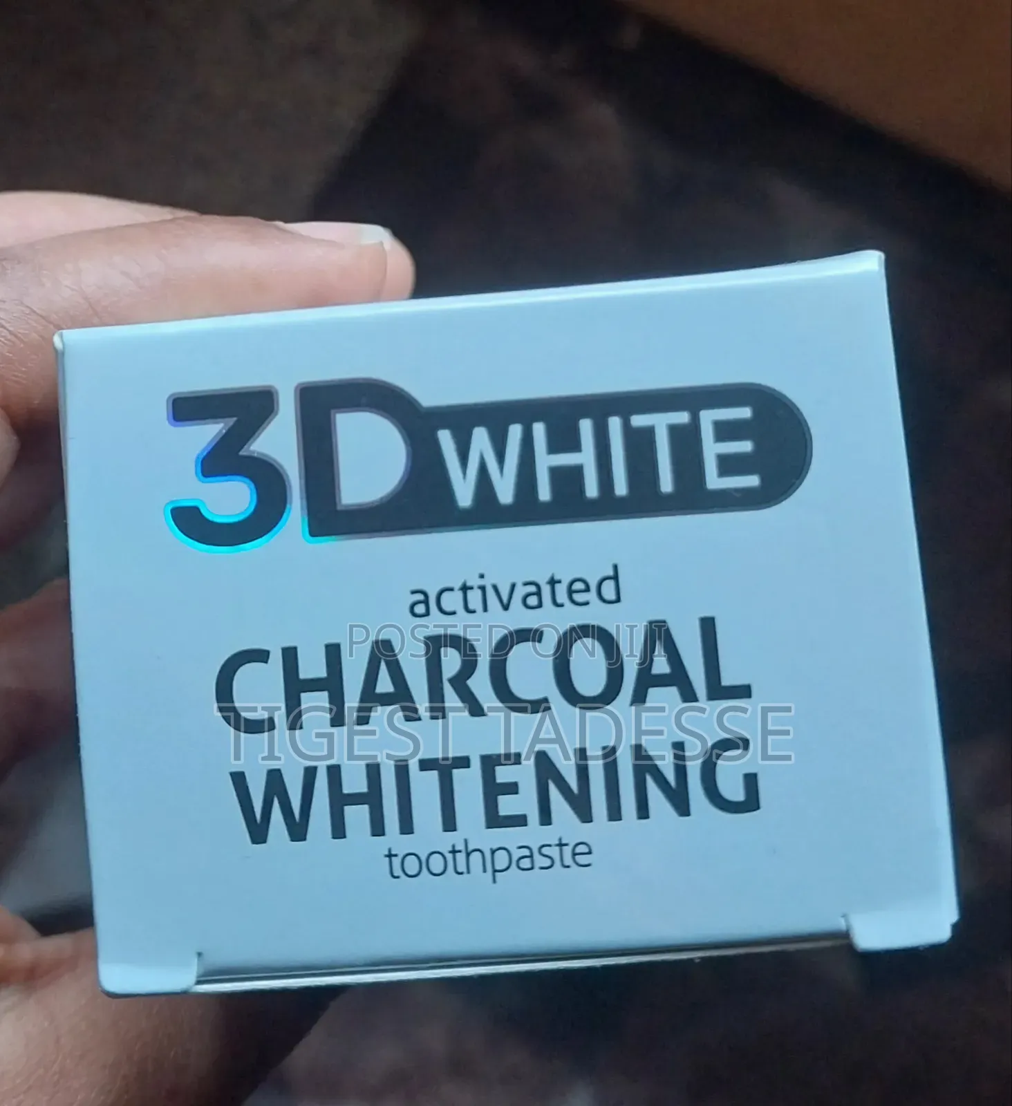 3d White Activated Charcoal Whitening Toothpaste