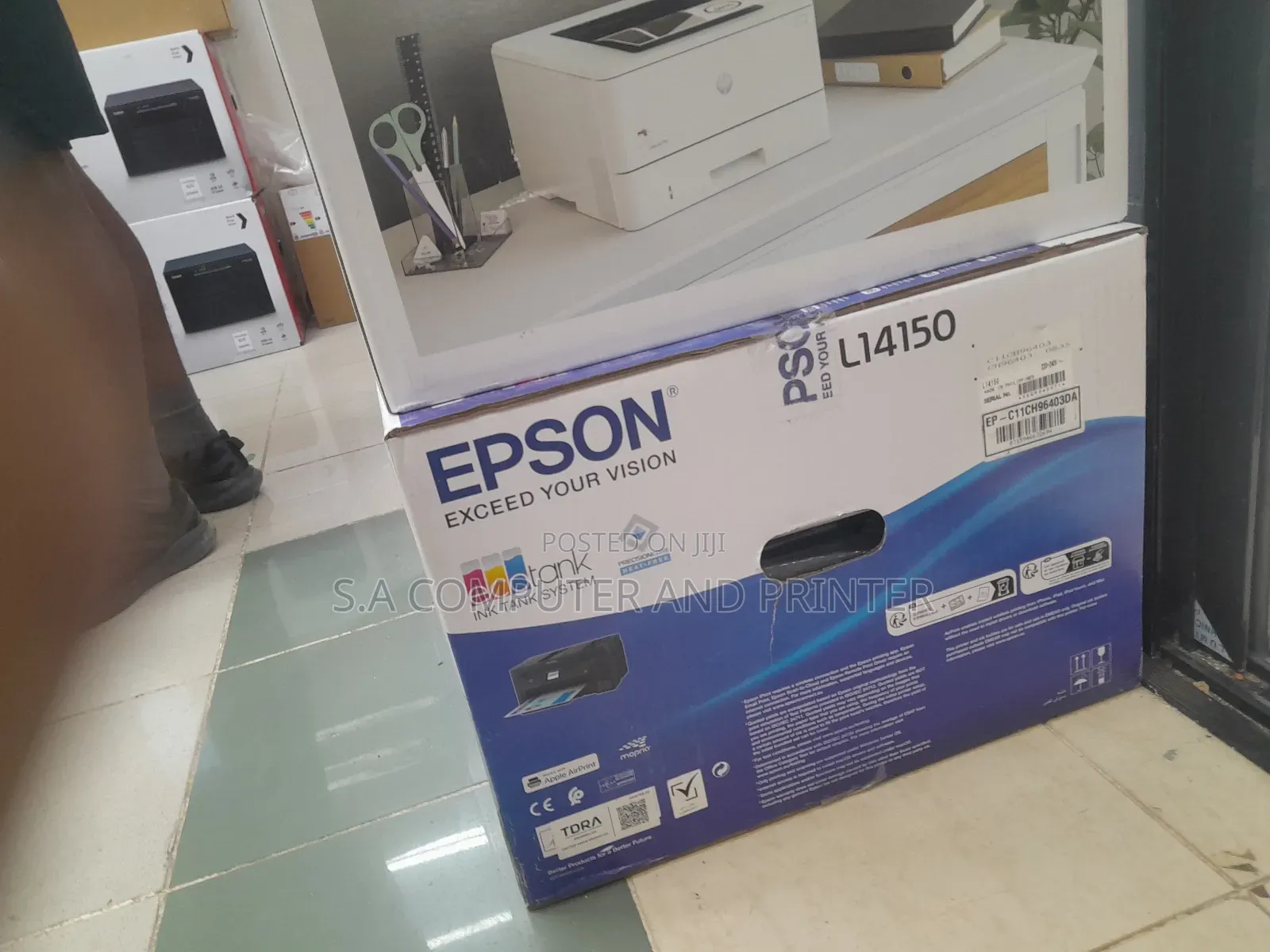 New Stock:_ Epson Ekotank L14150 (A3+ Printer)