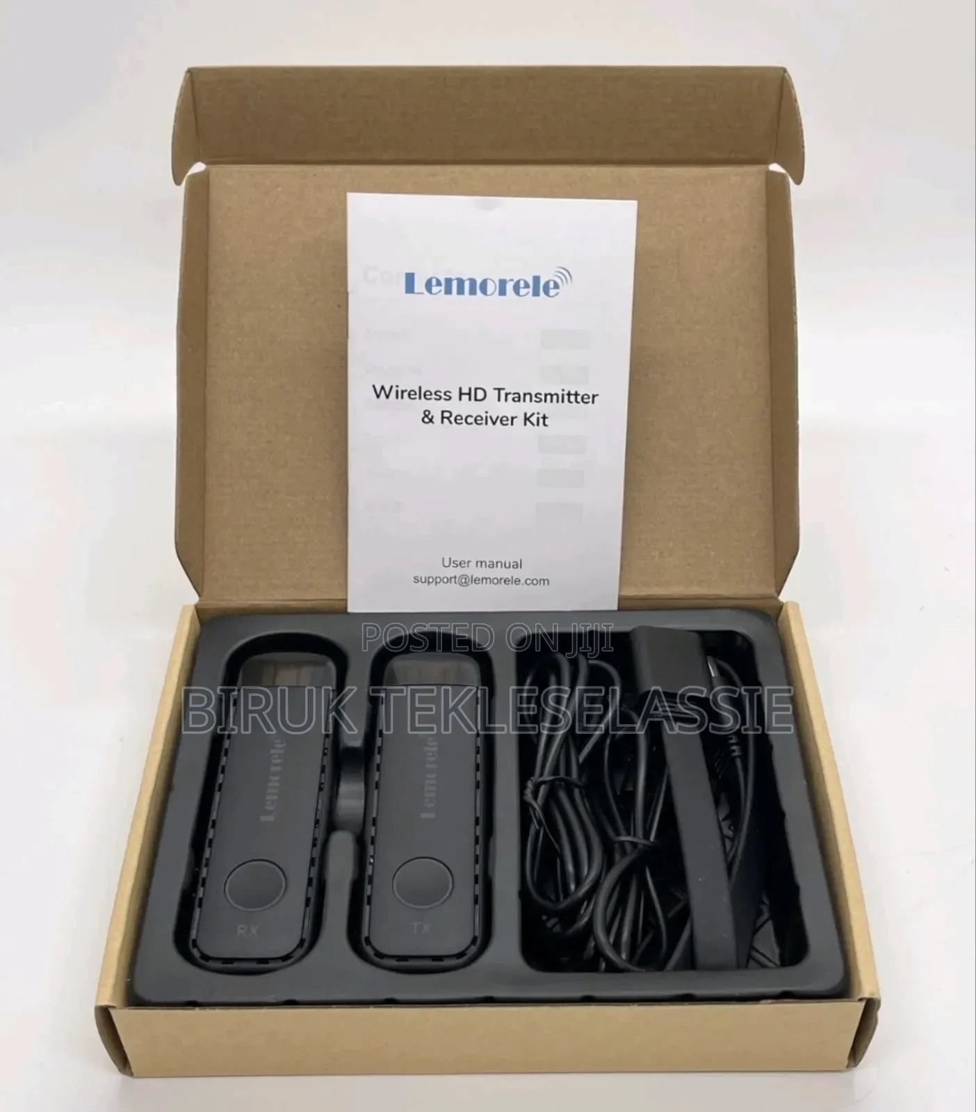 Lemorele Hd Hdmi Wireless Transmitter Receiver Display Dongle- New