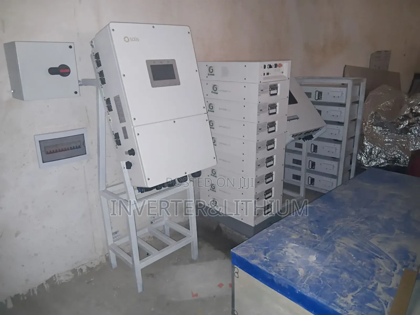 Hybrid Inverter Lithium Ion Battery,Instant Power Backup,High Volt Ups