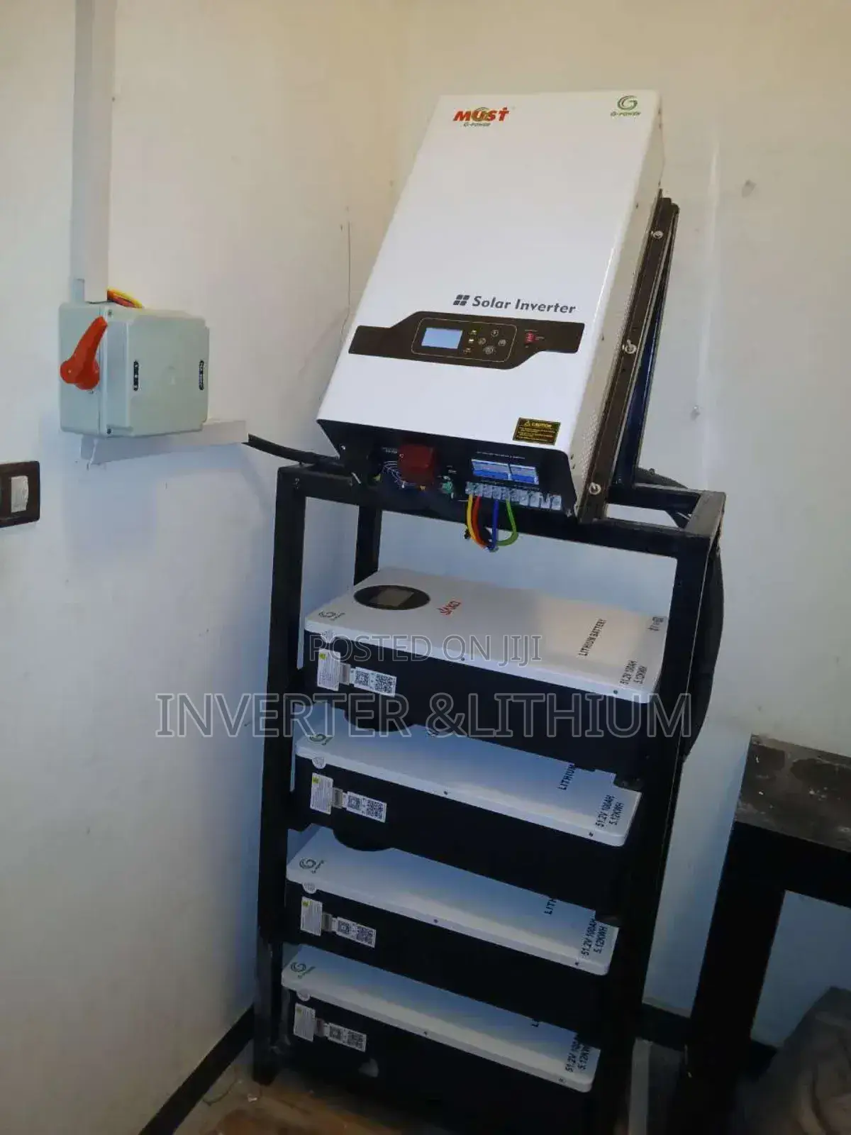 Hybrid Inverter Lithium Ion Battery,Instant Power Backup,High Volt Ups