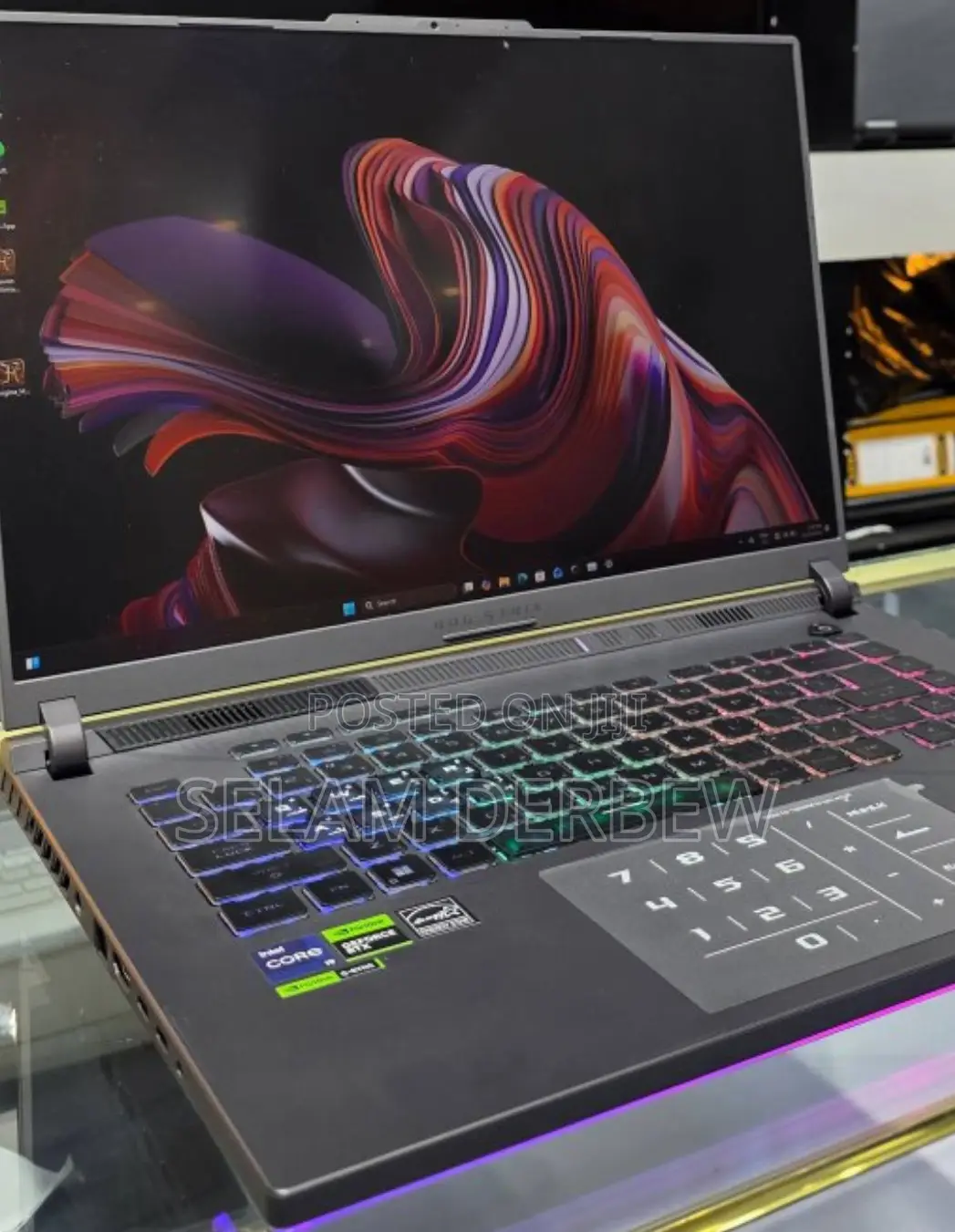 New Laptop Asus ROG Strix G15 16GB Intel Core I9 SSD 1T