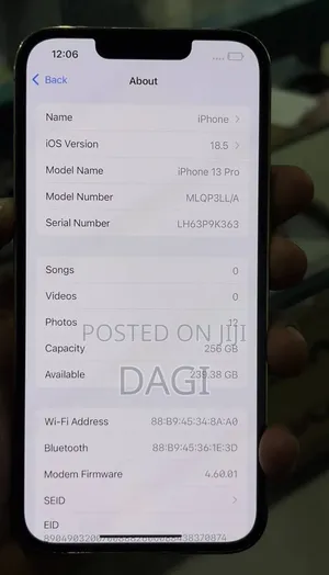 Photo - New Apple iPhone 13 Pro 256 GB