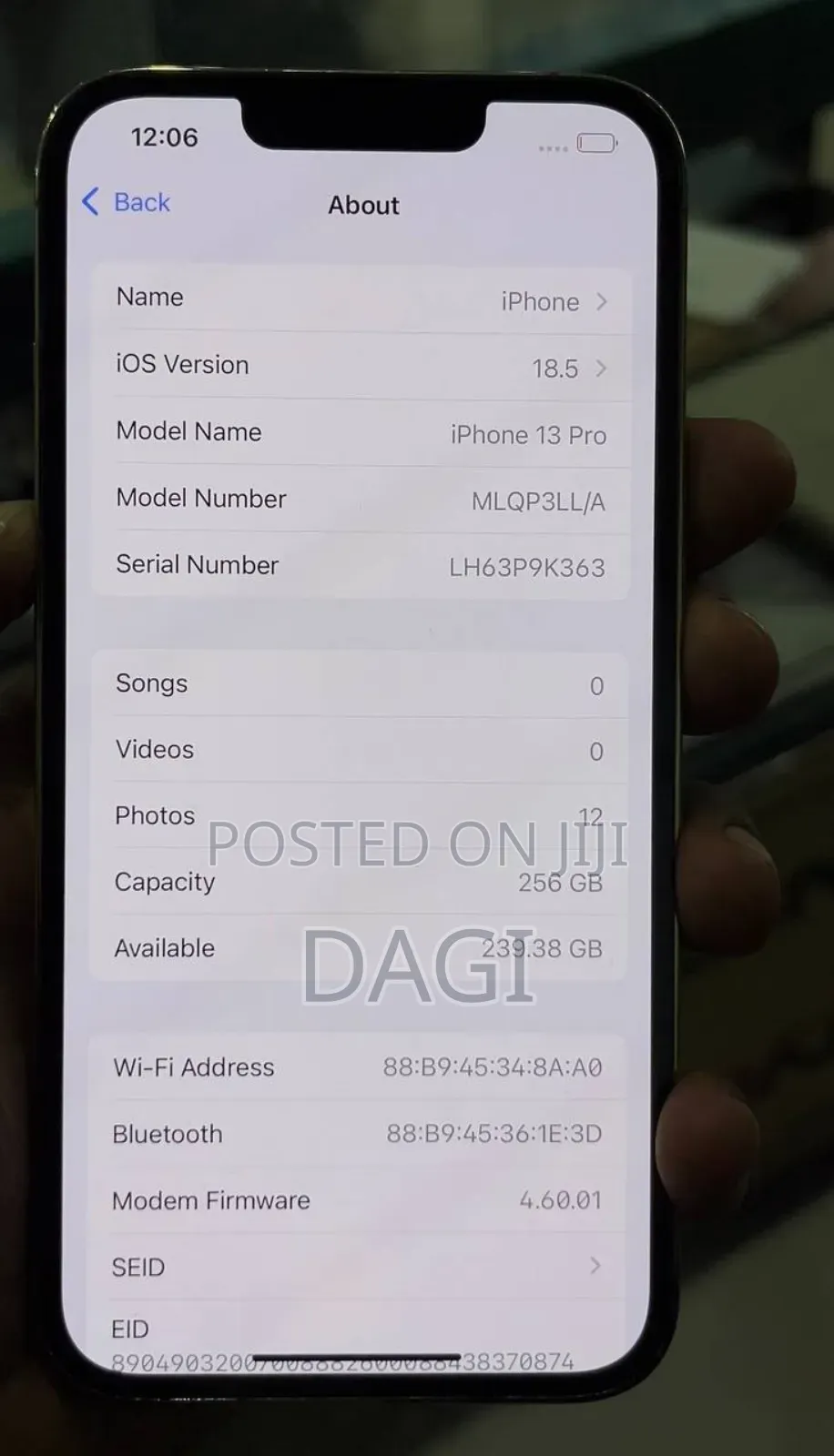 New Apple iPhone 13 Pro 256 GB