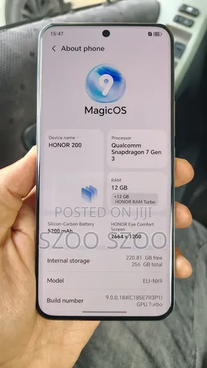 New Honor 200 256 GB White