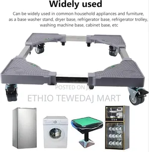 Photo - Fridge and Washing Machine Stand Mobile Base