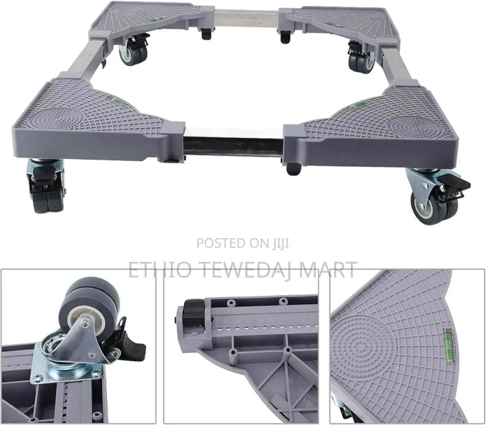 Fridge and Washing Machine Stand Mobile Base