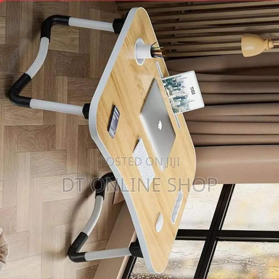 Laptop Table With Cup Holder With