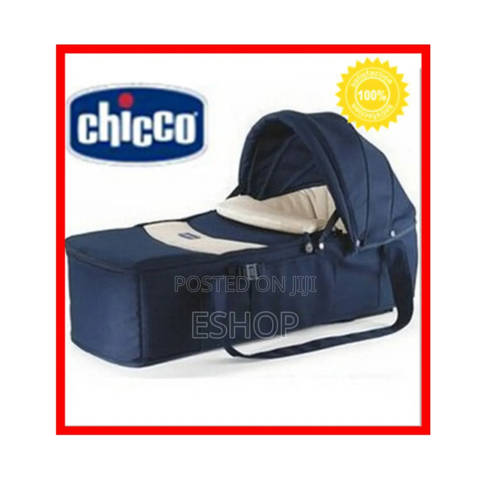 Chicco on-the-Go Baby Carrycot With Sun Protection
