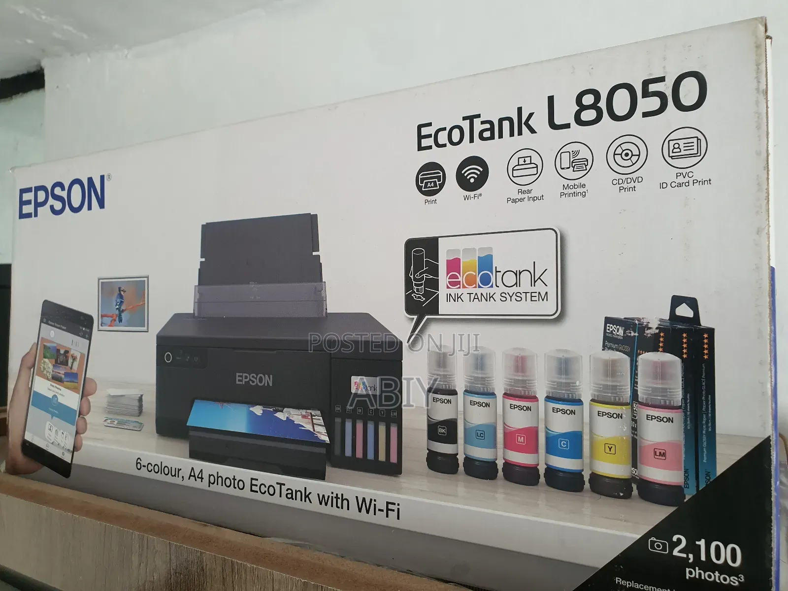 Epson L8050 Photo Printer – For Sale (Like New)