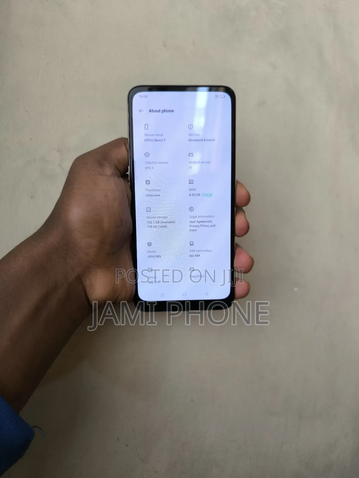 Oppo Reno 2F 128 GB Blue