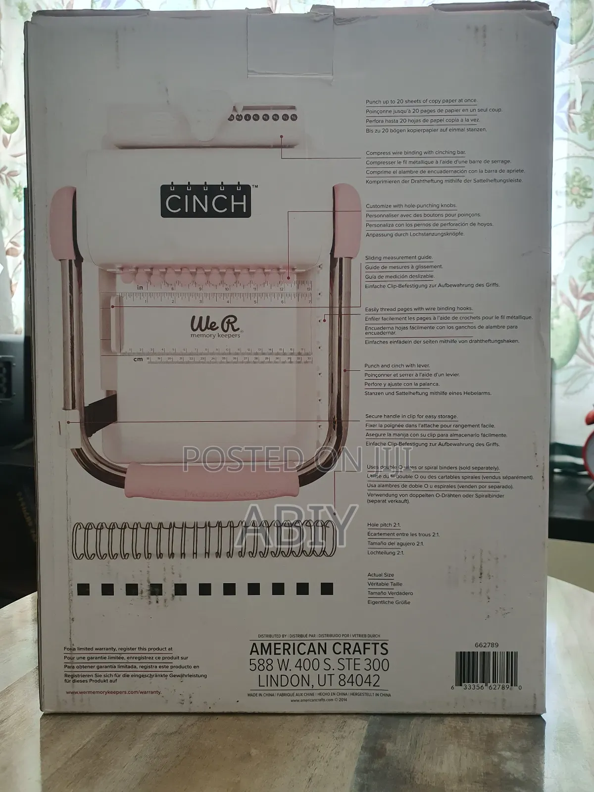 Cinch Book Binding Machine for Sale – Brand New (Never Used)