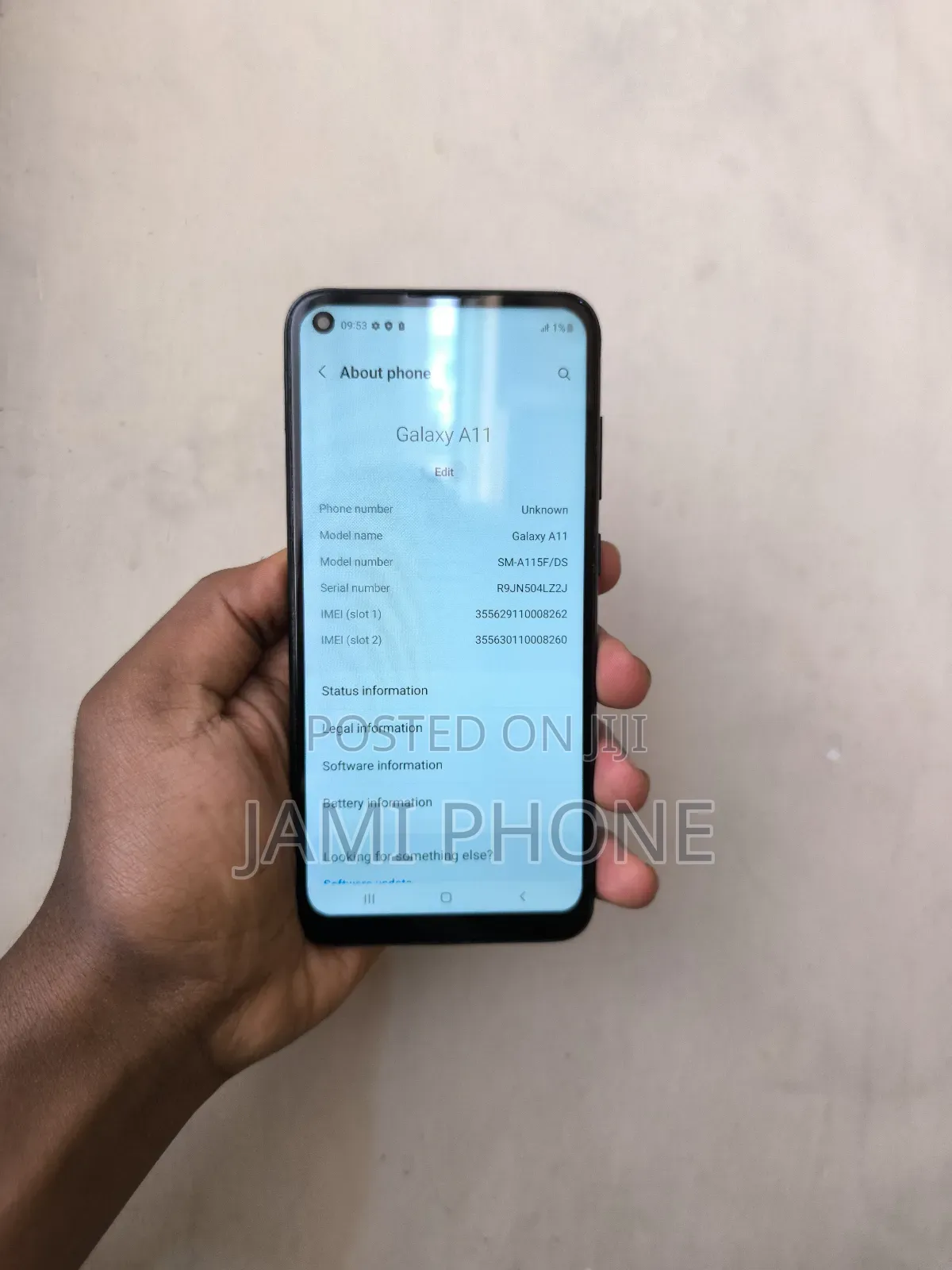 Samsung Galaxy A11 32 GB Black