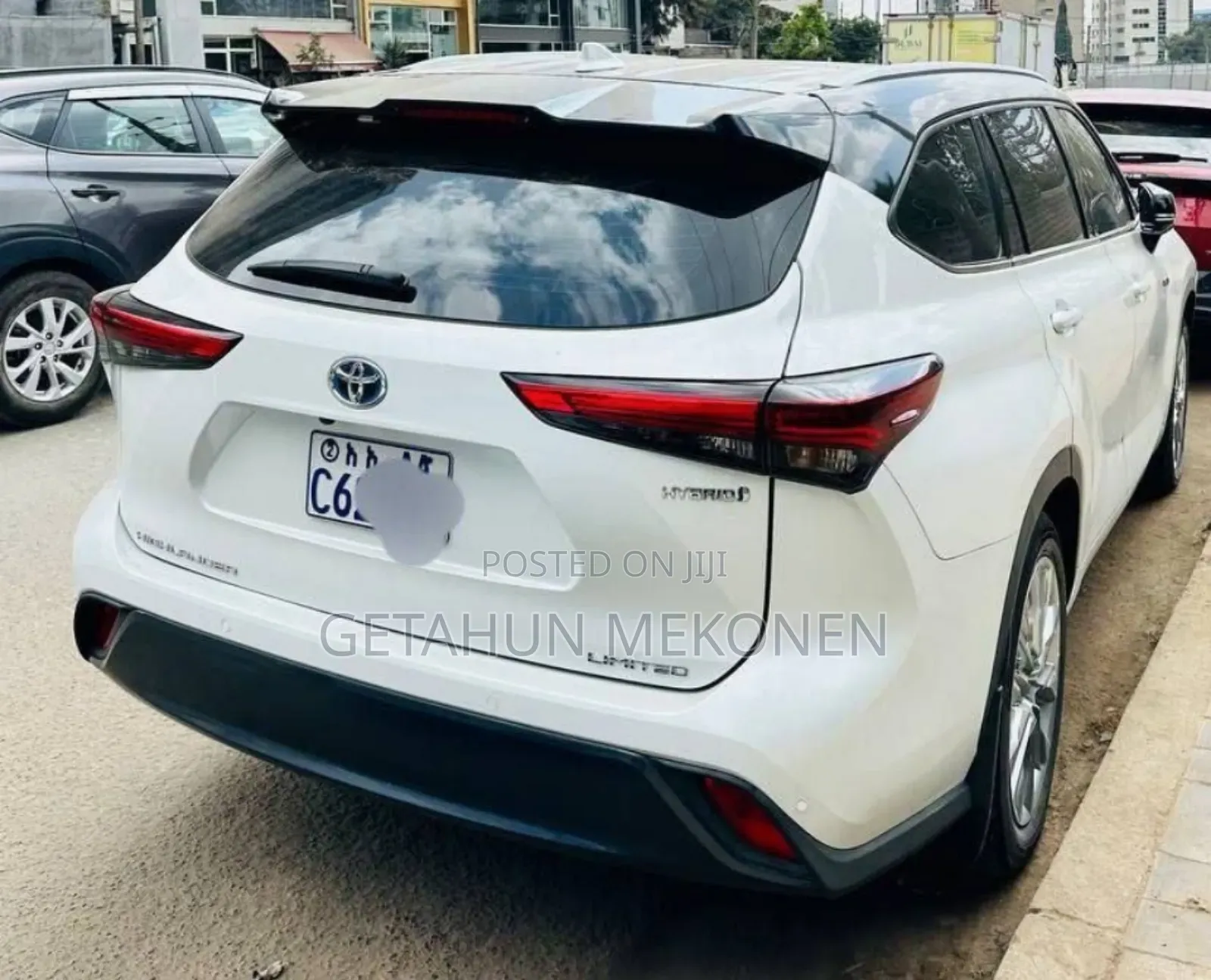 Toyota Highlander Hybrid 2024 White