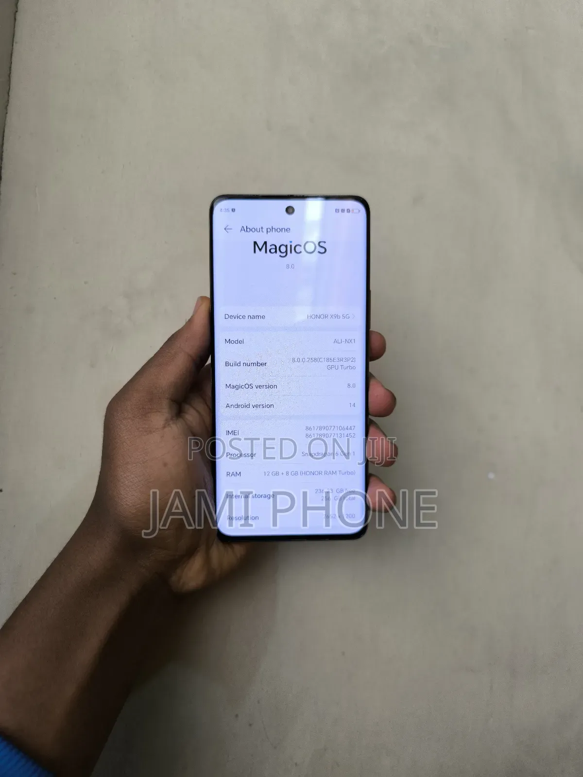 Honor X9b 5G 256 GB Orange