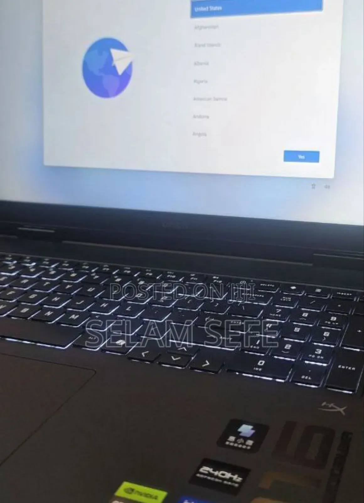 New Laptop HP Omen Max 16 16GB Intel Core I7 SSD 1T