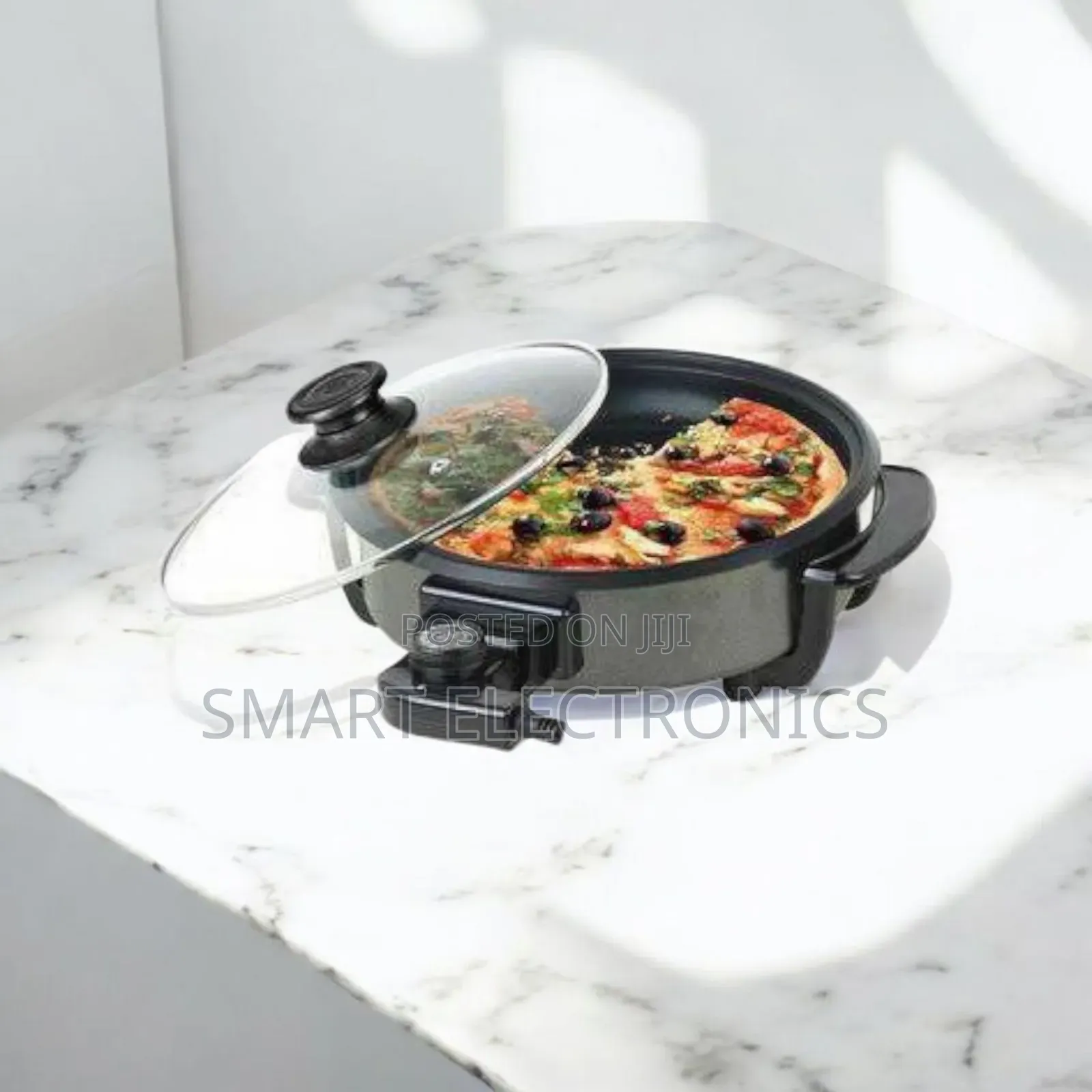 Saachi Pizza Pan የፒዛ መጋገሪያ