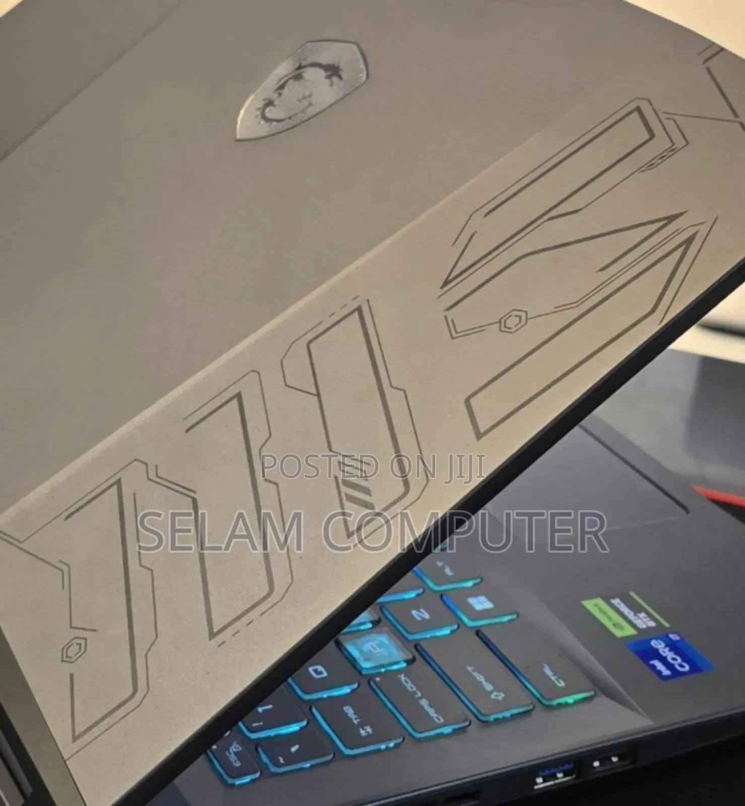 New Laptop MSI Pulse GL66 16GB Intel Core I7 SSD 512GB