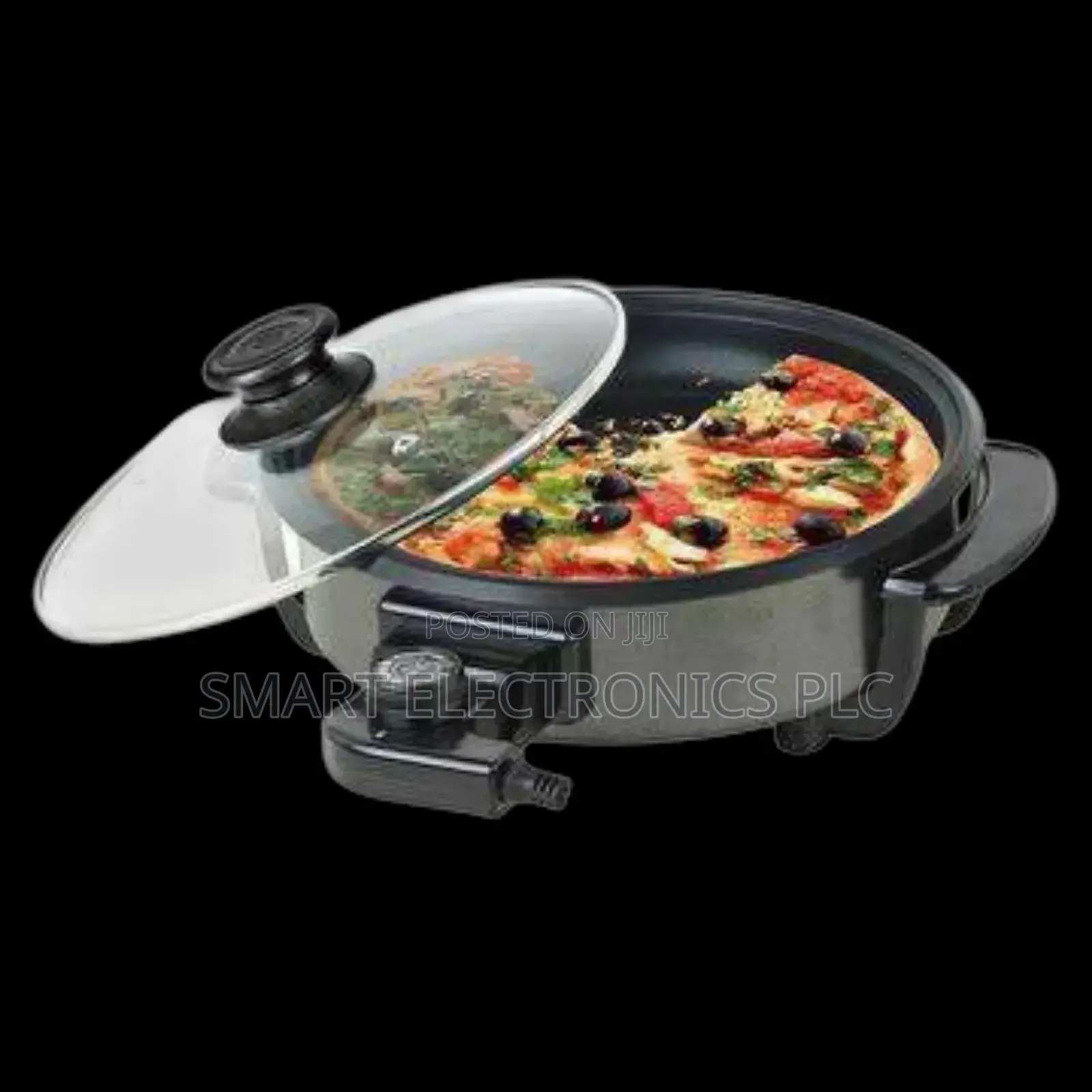 Saachi Pizza Pan ለፒዛ፣ ለፓን ኬክ፣ለሻወርማና ፈጢራ ቂጣ መጋገራያ፣ ለጨጨብሳና ለጥብሳ ጥብስ ማብሰያ