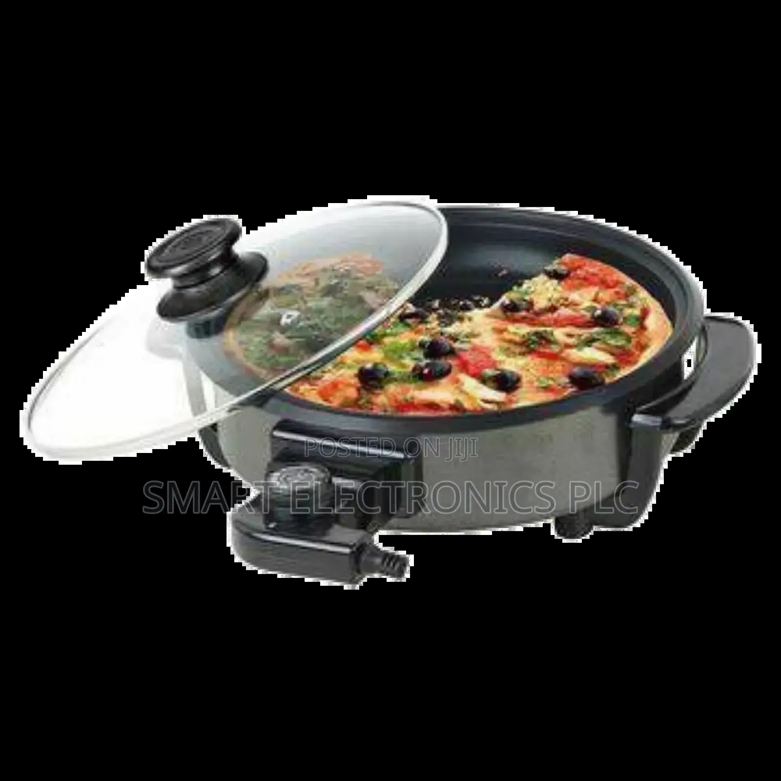 Saachi Pizza Pan ለፒዛ፣ ለፓን ኬክ፣ለሻወርማና ፈጢራ ቂጣ መጋገራያ፣ ለጨጨብሳና ለጥብሳ ጥብስ ማብሰያ
