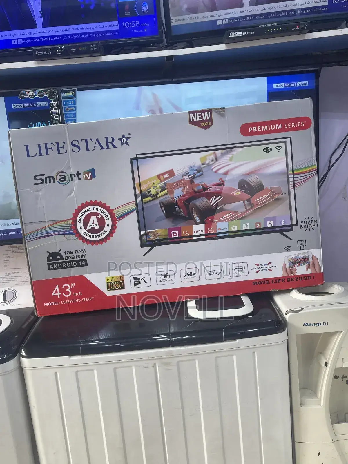 Life Star 43" Smart Android Tv - Frameless