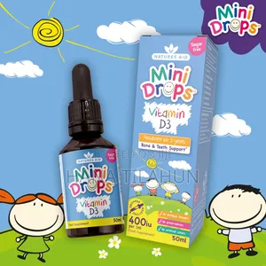 Photo - Natures Aid Vitamin D3 Mini Drops for Infants and Children