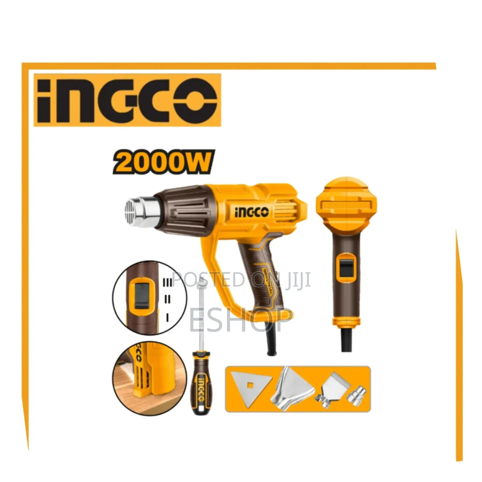 Ingco Heat Gun: Your Go-to Tool for Shrinking Thawing