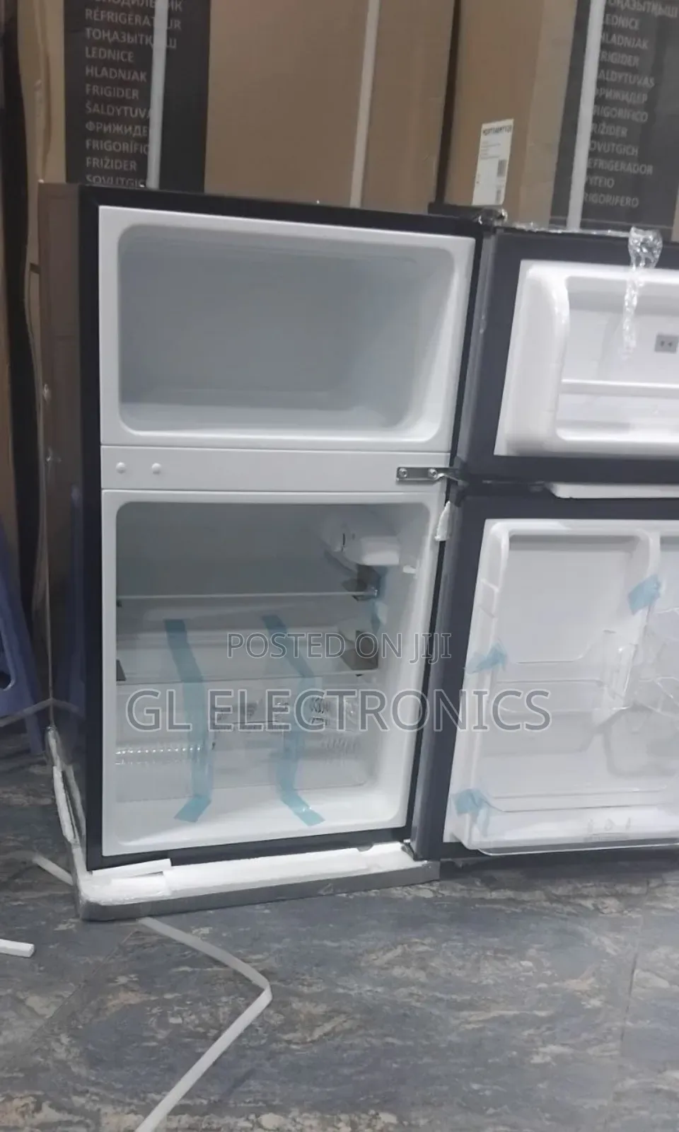 Media Refergrator Two Doors