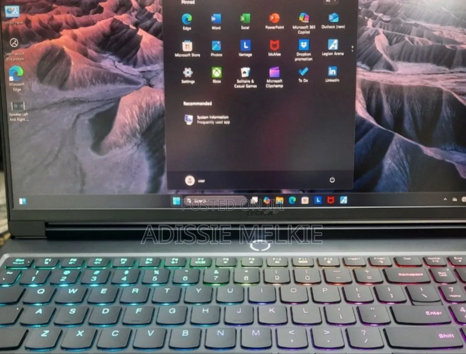 New Laptop Lenovo Legion 7 32GB Intel Core I9 SSD 1T