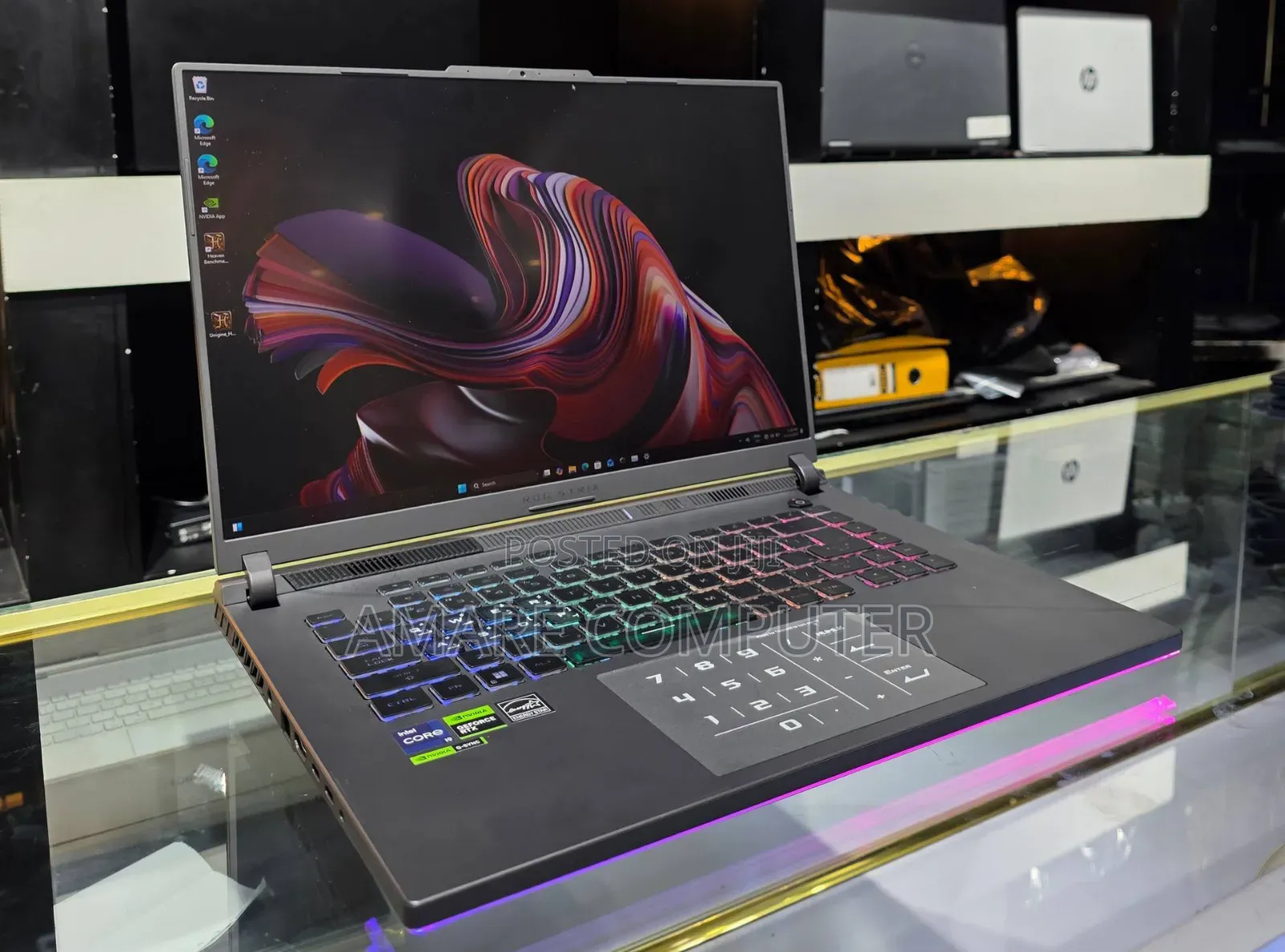 New Laptop Asus ROG Strix G16 G614 16GB Intel Core I9 SSD 1T