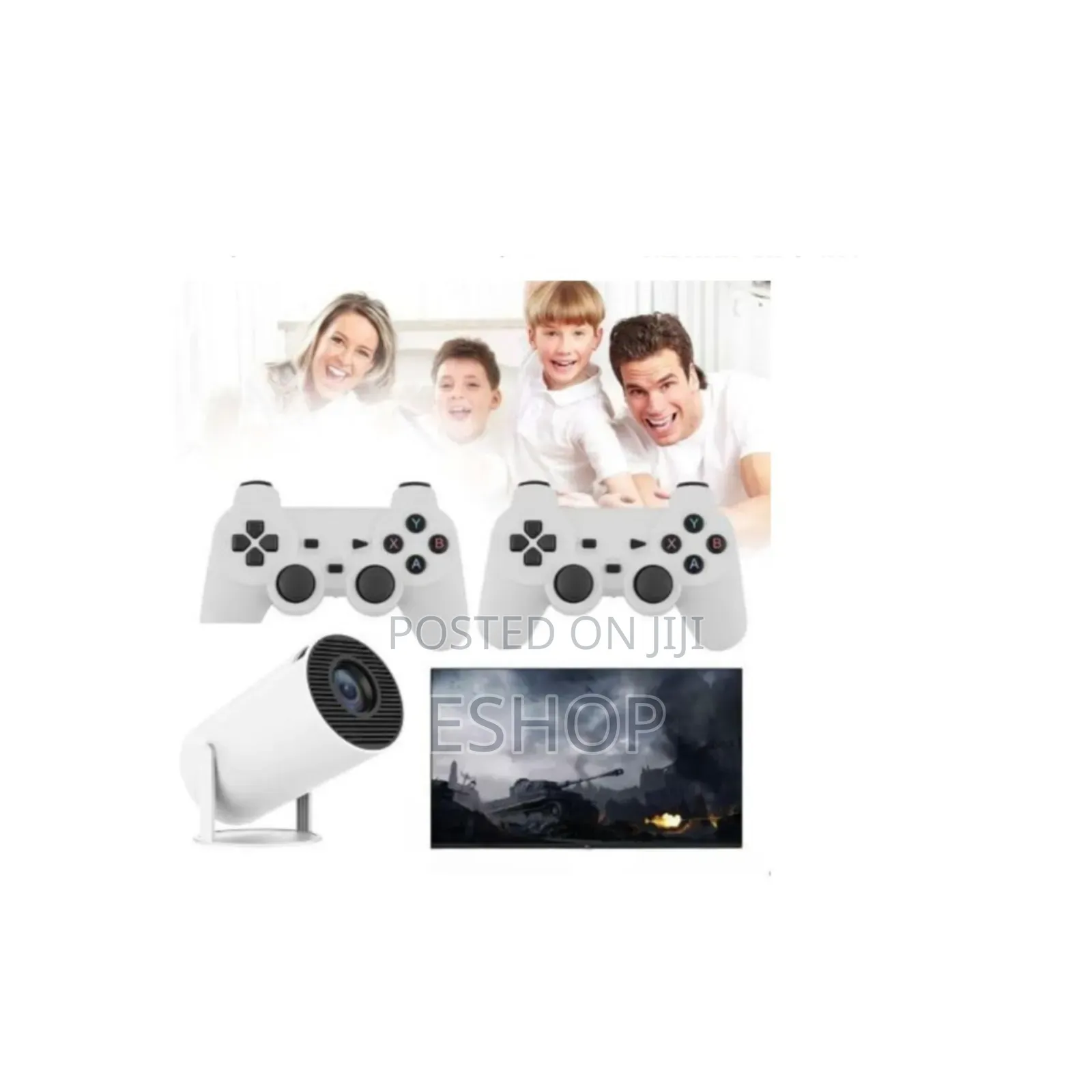 The Ultimate Gift: Smart Projector for Gamers, Movie Lovers Families