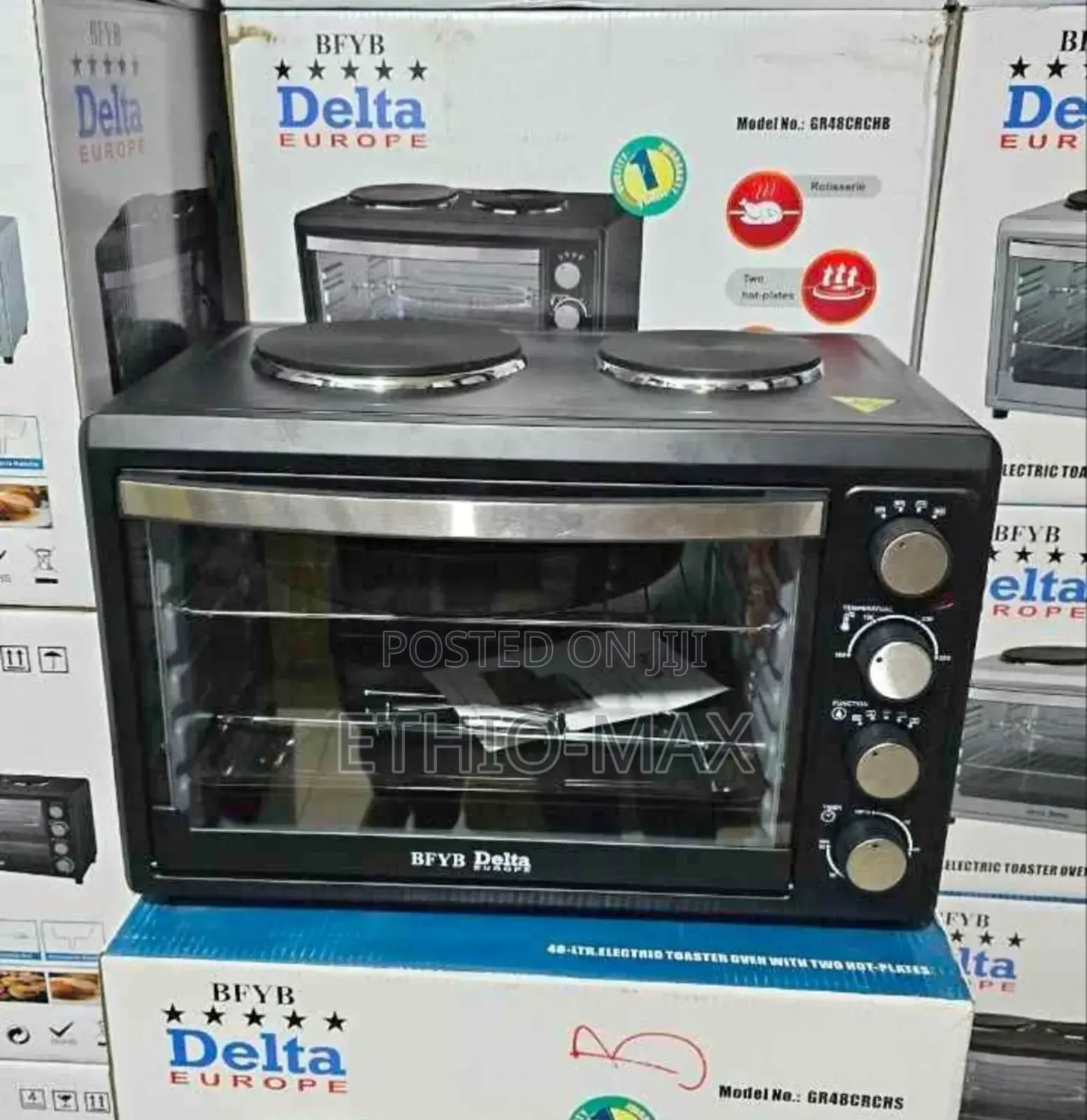 Delta Mini Oven Capacity 48 Liter Full Function