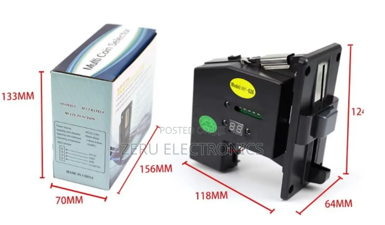 Multi Coin Acceptor 626