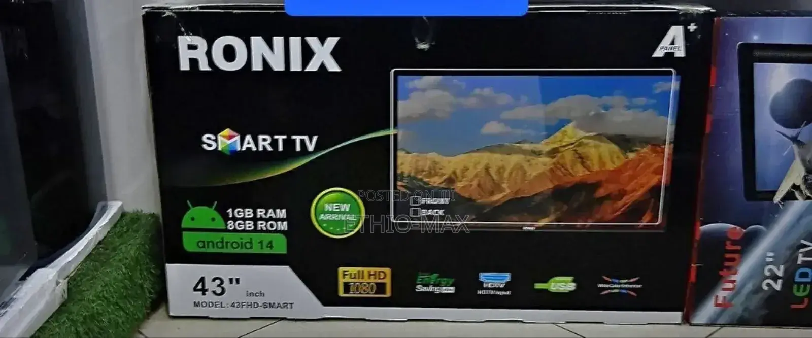 Ronix Tv 43" Smart Android Tv Framless High Quality