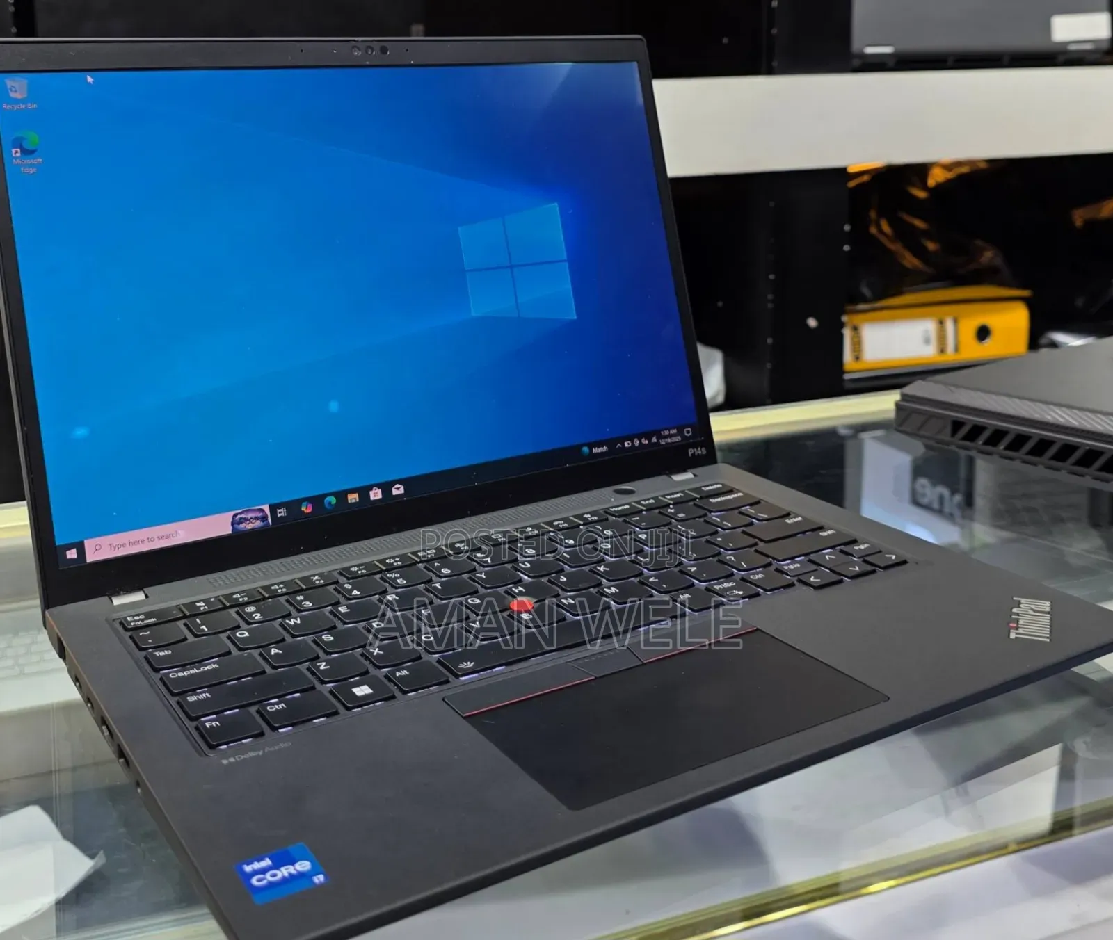 New Laptop Lenovo Thinkpad P14s 32GB Intel Core I7 SSD 512GB