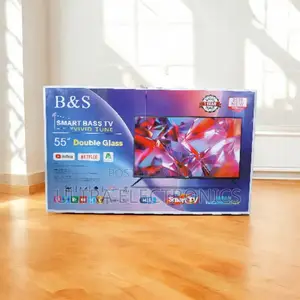 B S 55 Inch Smart Double Glass Uhd Tvfull Function Remote Control