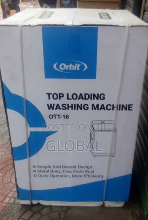 Photo - Top Loading Orbit Automatic Washin Machin 16kg
