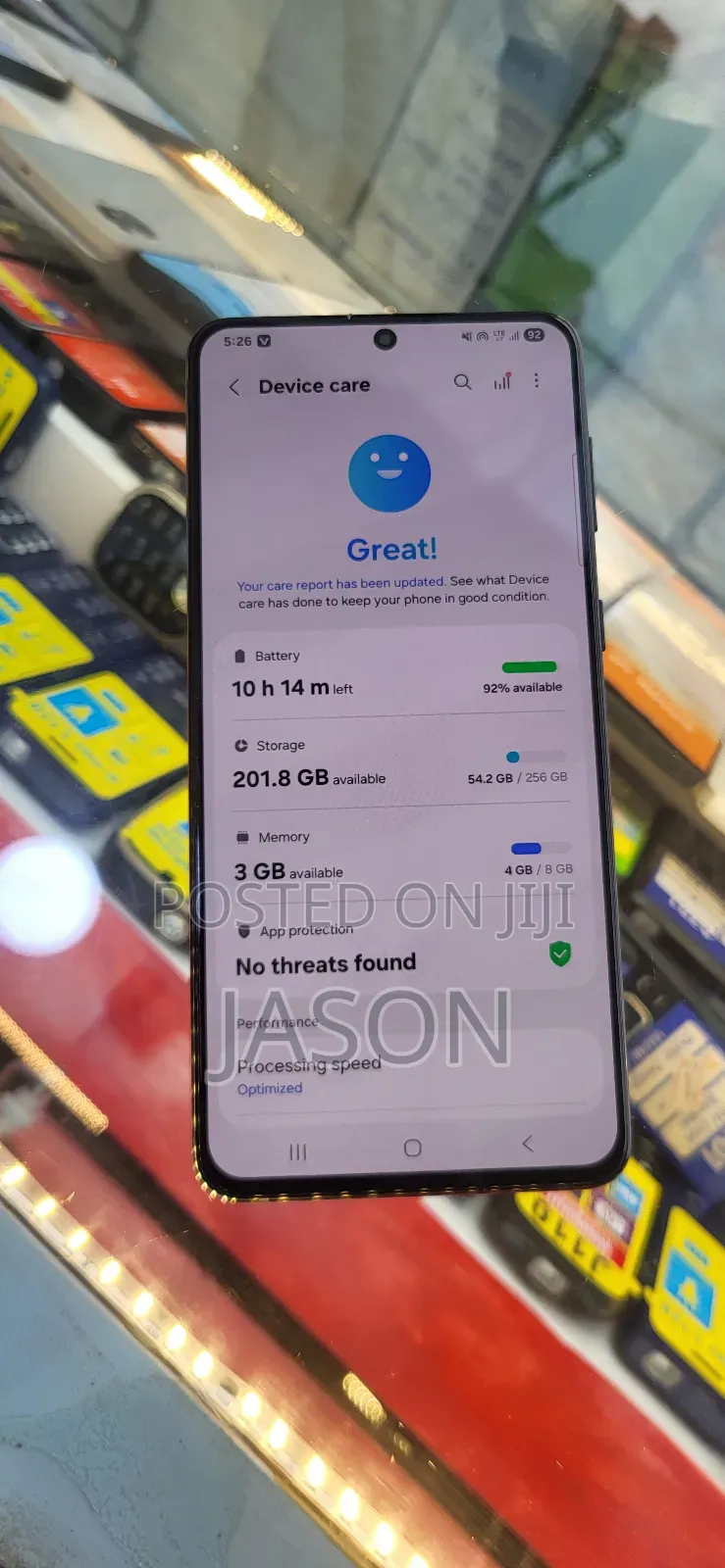 New Samsung Galaxy S21+ 5G 256 GB Black