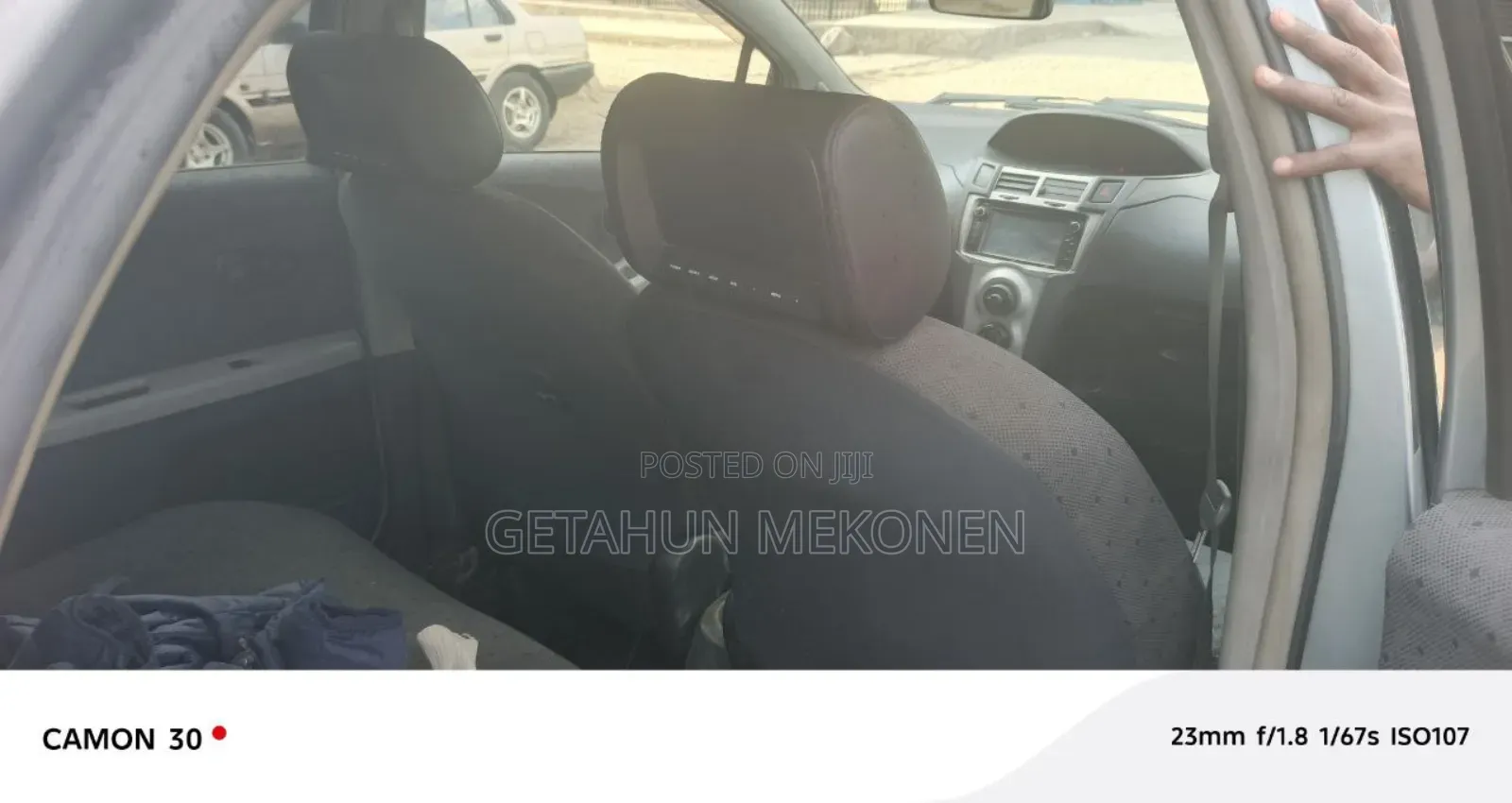 Toyota Yaris 2010 Gray