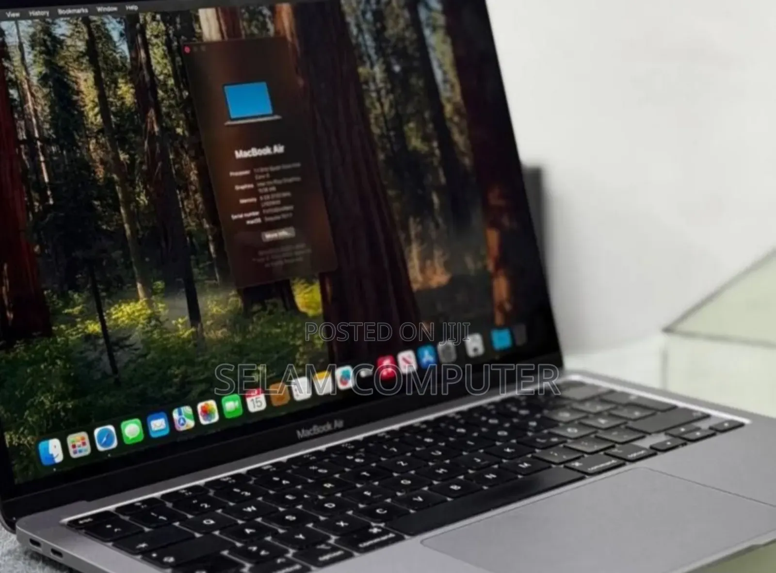 New Laptop Apple MacBook Air 2020 M1 8GB Intel Core 3 SSD 256GB