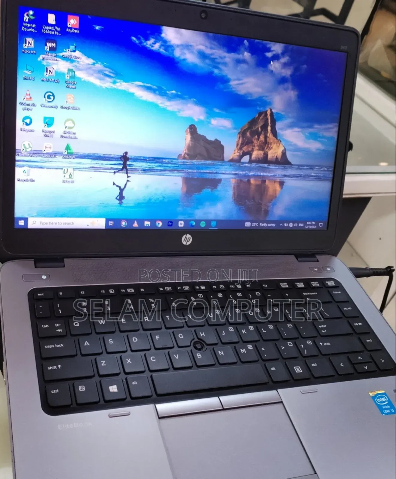 New Laptop HP EliteBook 840 G1 8GB Intel Core I5 SSD 256GB