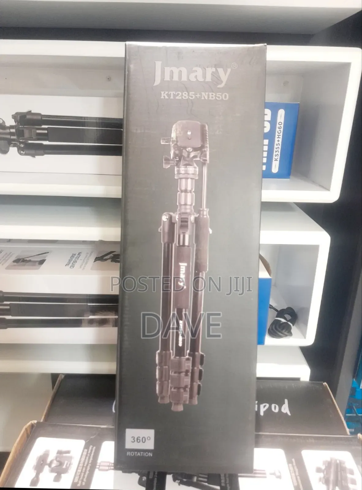 Jmary Tripod Kt285 +Nb50 360 Rotation