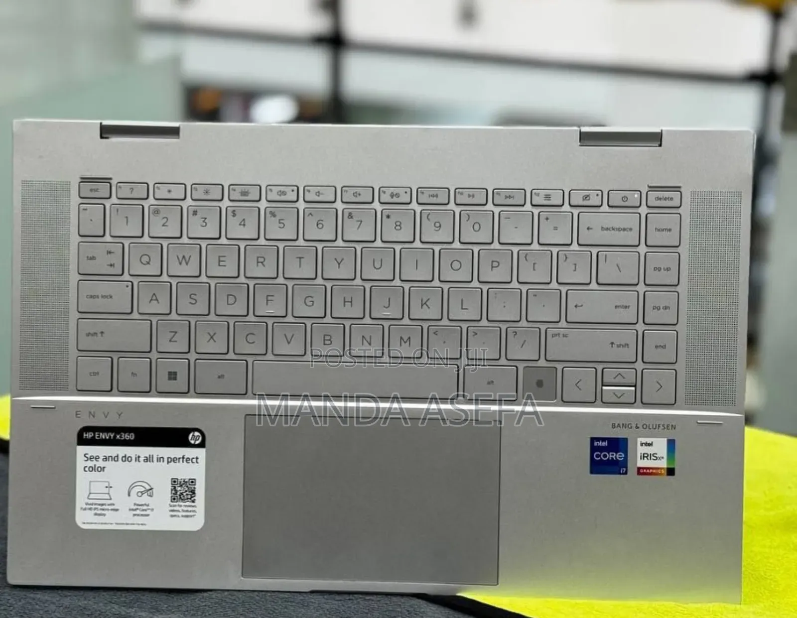 New Laptop HP Envy X360 16GB Intel Core I7 SSD 512GB